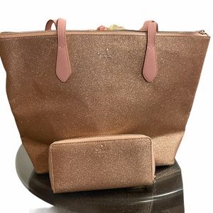 Champagne Sparkly Kate Spade ♠️ Bag